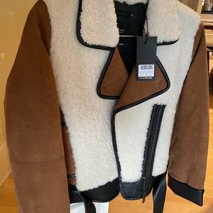 Shearling Bomber Jacket